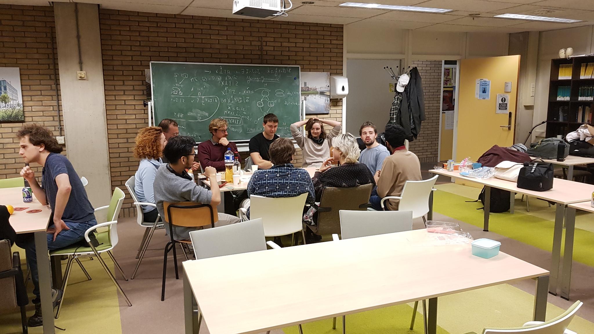 A game of “Secret Hitler”. Photo by Stefano Volpe